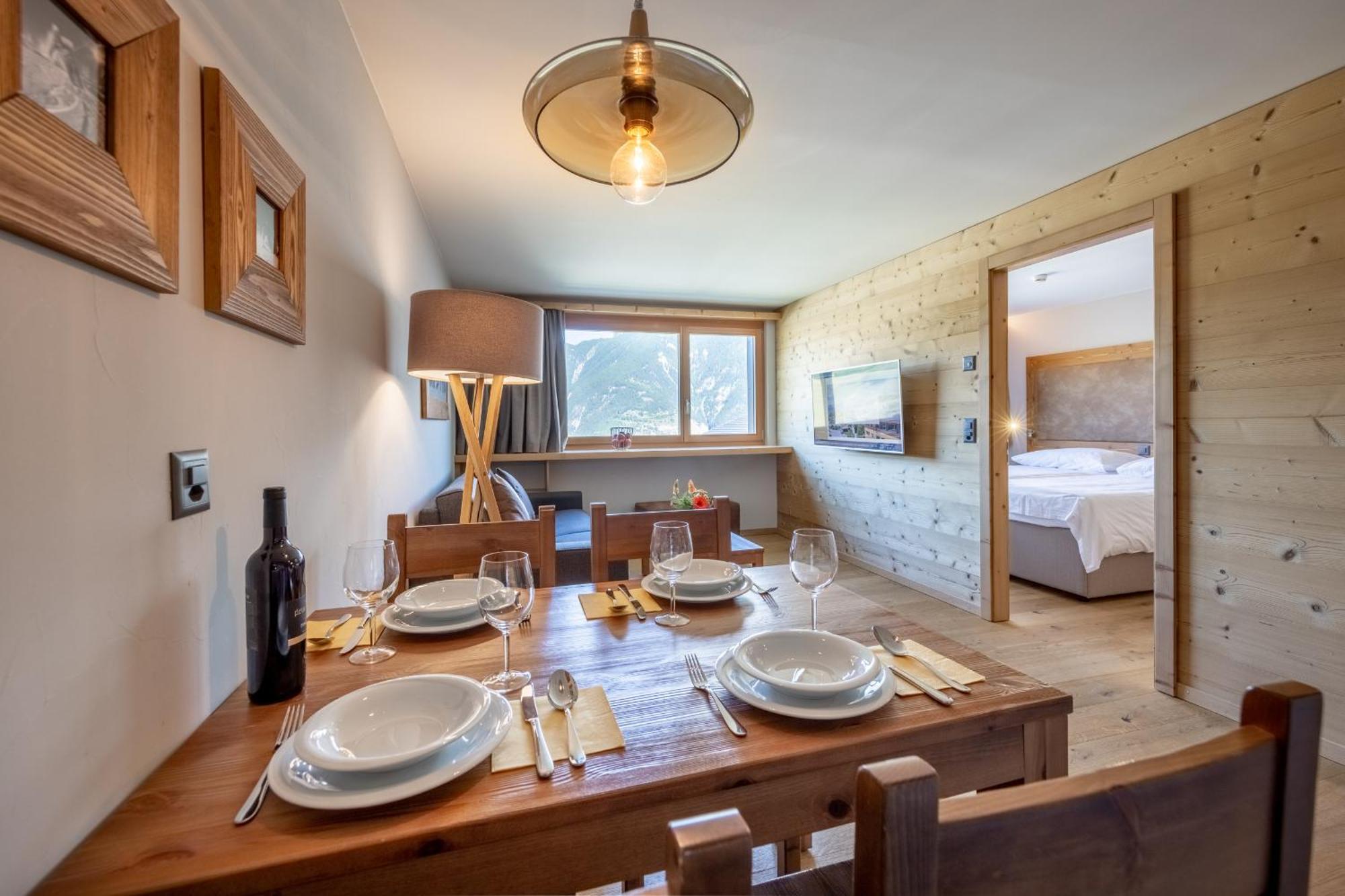 Swisspeak Resorts Vercorin Bagian luar foto